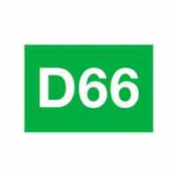 Logo van D66